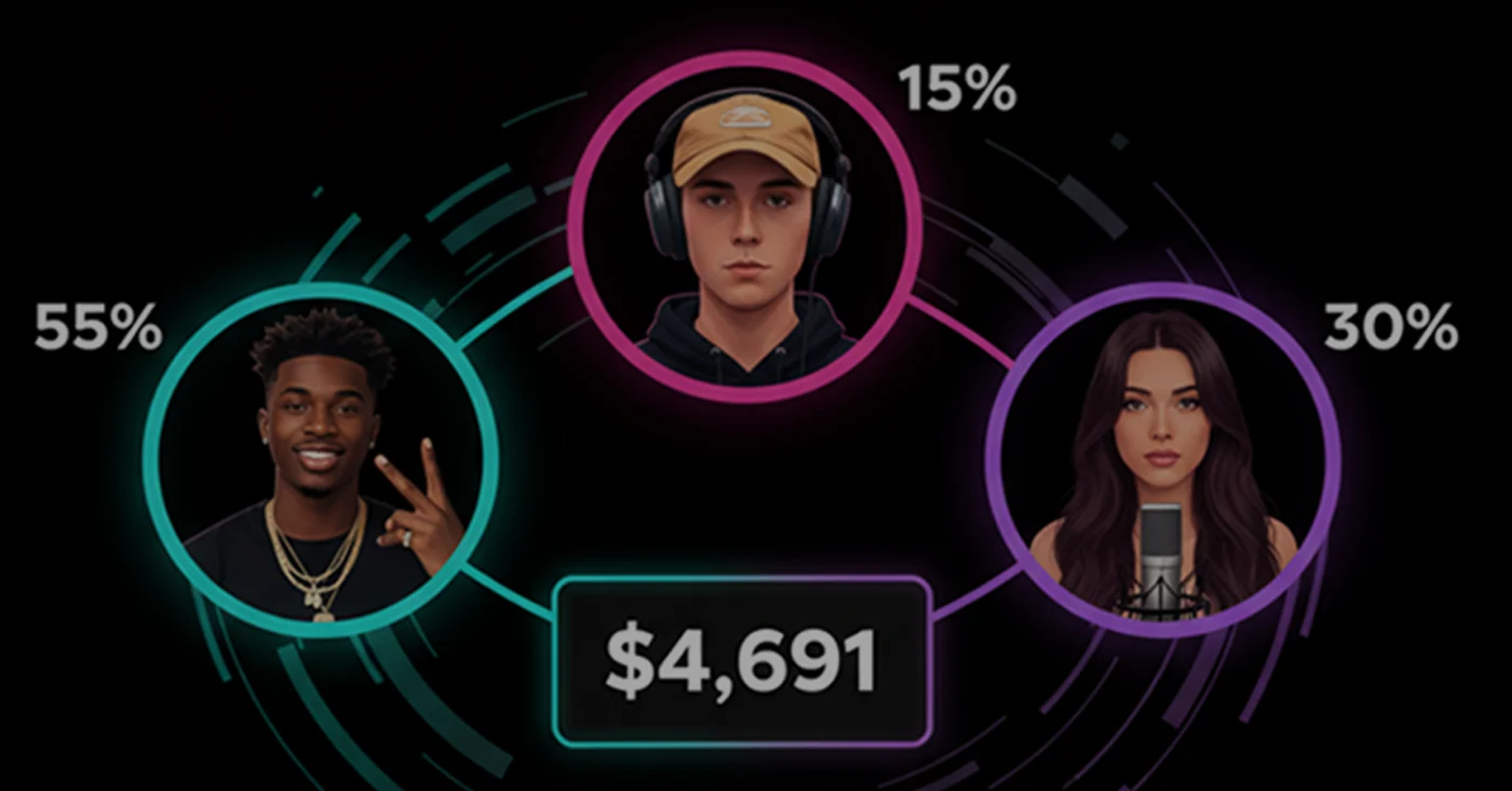 Leo Network Split Rights Collaboration Background